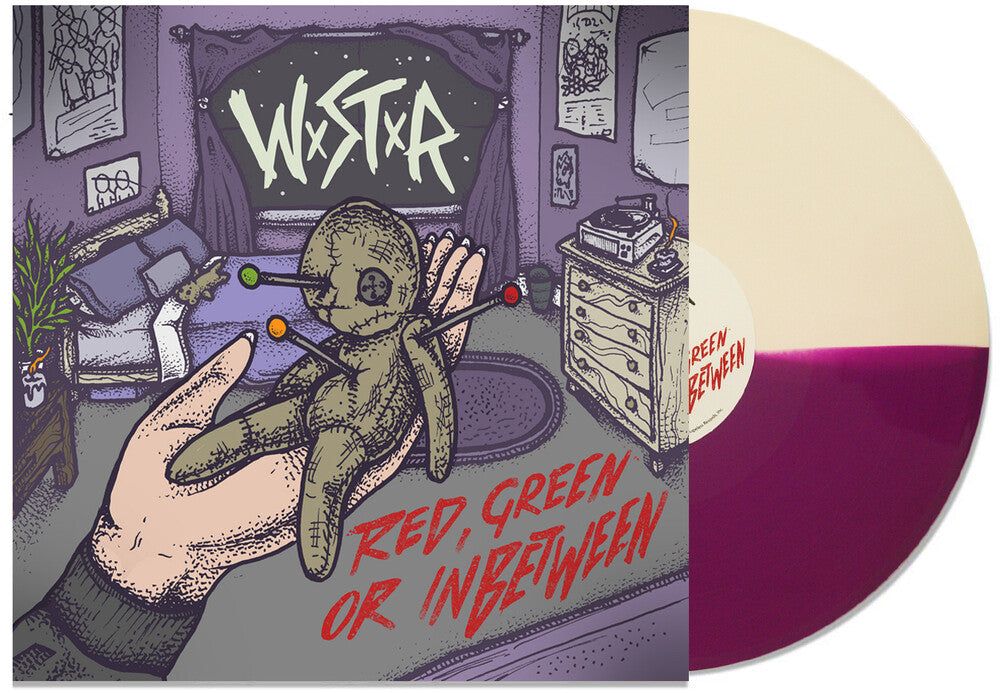 WSTR - Red Green Or Inbetween [Colored Vinyl] Vinyl Record