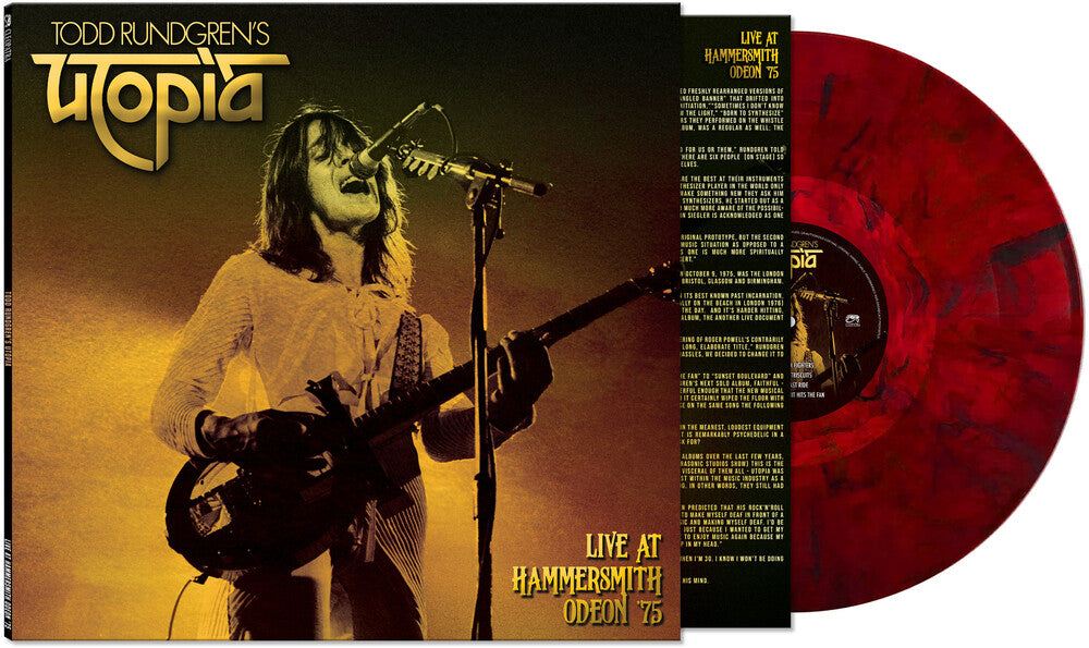 Live at Hammersmith Odoen '75 [Red Marble LP] Vinyl Record