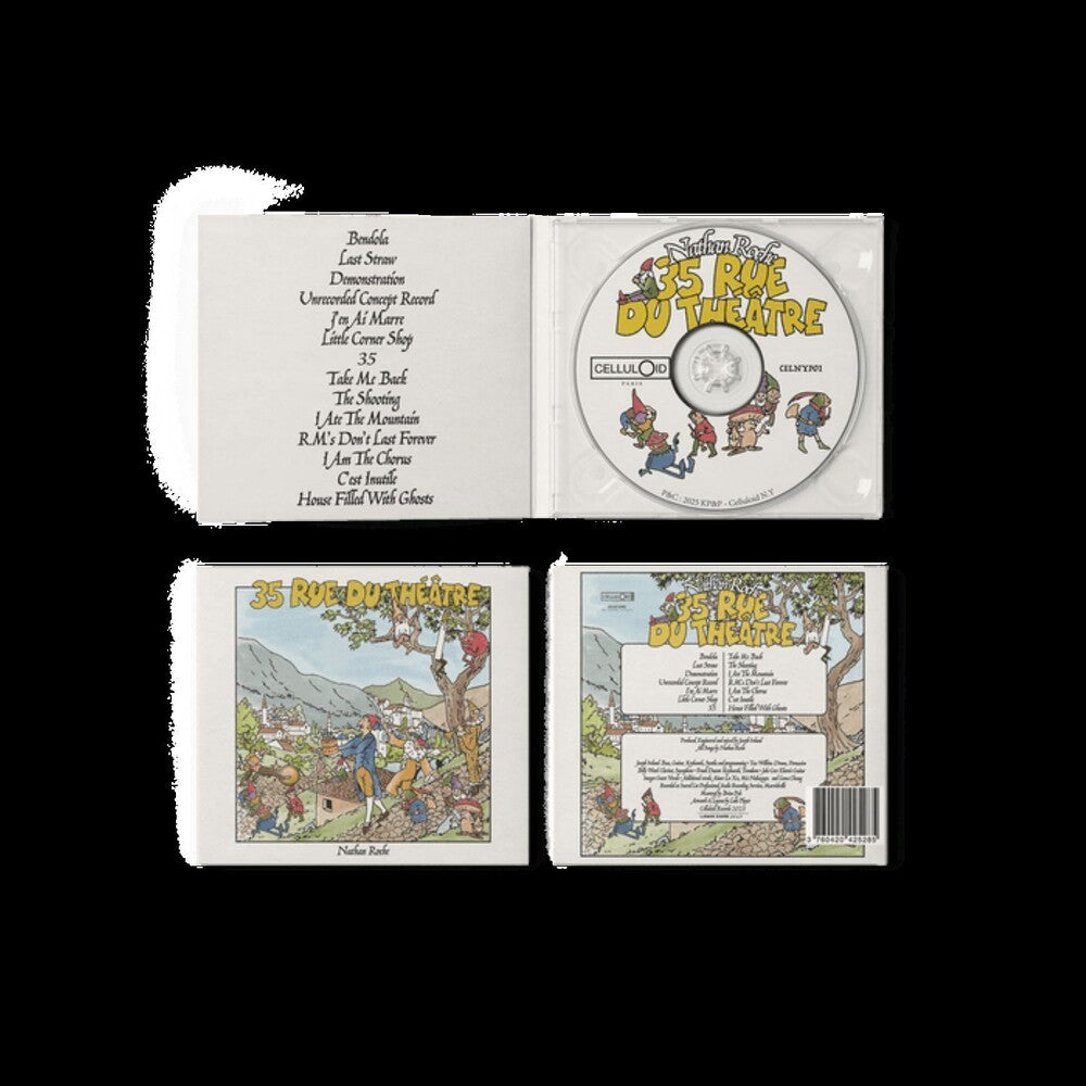the album cover for NATHAN ROCHE - 35 Rue Du Theatre