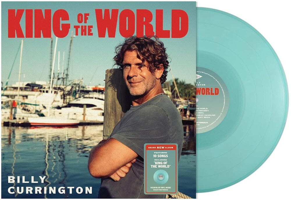 Billy Currington - King Of The World [Ocean Blue LP] Vinyl Record