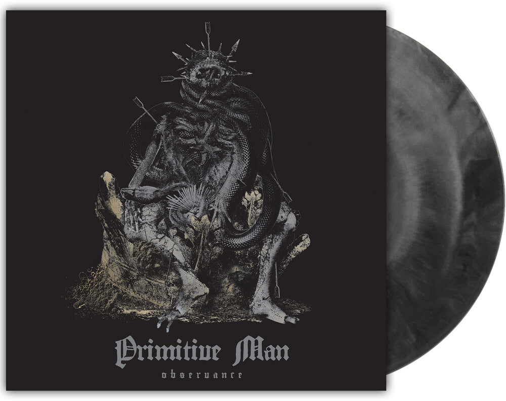 Primitive Man - Observance [Black and Silver Galaxy LP] Vinyl Record