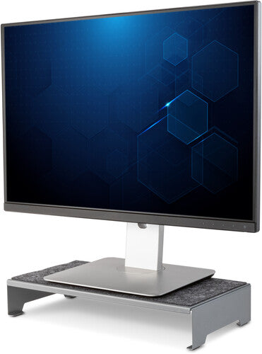 Allsop 32848 Techstyle Steel Monitor Stand Silver - Allsop 32848 Techstyle Steel Monitor Stand Silver - Computer Accessories