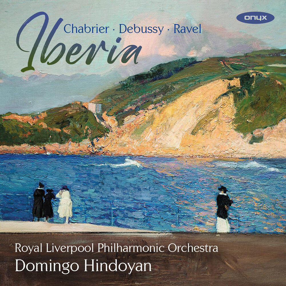 the album cover for Royal Liverpool Philharmonic / Hindoyan, Domingo - Iberia