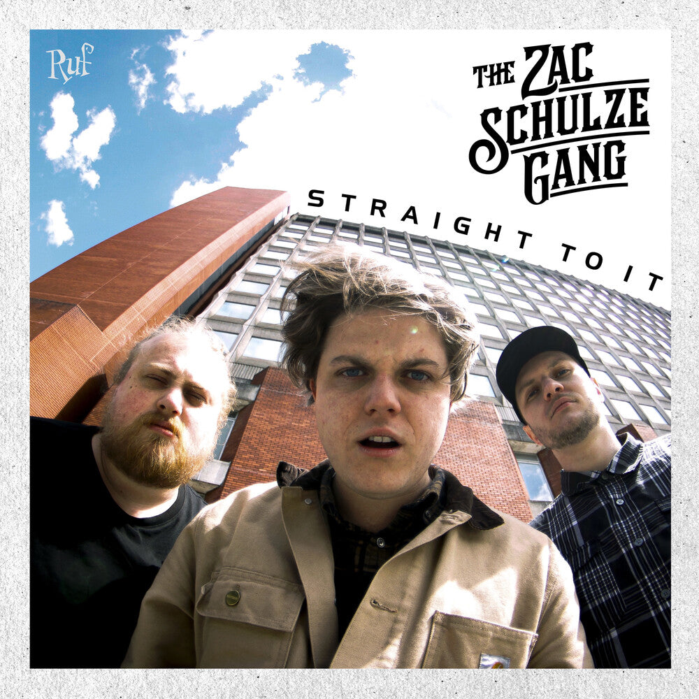 the album cover for Zac Schulze Gang - Straight To It