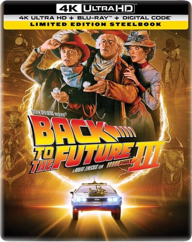 Back To The Future Part Iii (steelbook) - Back To The Future Part Iii (steelbook) - UHD