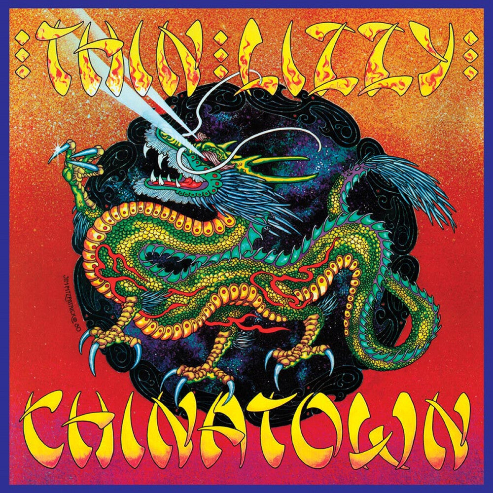 Thin Lizzy - Chinatown [Clear Vinyl] (Red) (Aniv) Vinyl Record