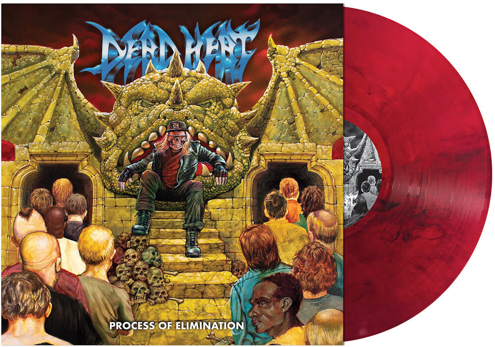 Dead Heat - Process of Elimination [Red Black Marble Vinyl] Vinyl Record