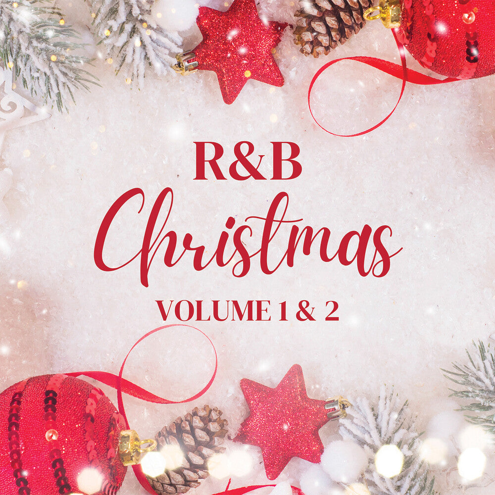 the album cover for Xmas R&B 1&2 / Various - Christmas Hits From Your Favorite R&B Artists Volume 1 And Volume 2 (Various)