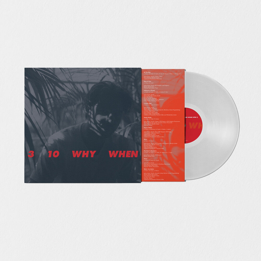 Jamie Woon - 3 10 Why When [Indie Exclusive] [Clear Vinyl] [Indie Exclusive] Vinyl Record