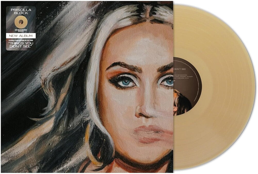 Priscilla Block - Things You Didn't See [Colored Vinyl] (Gol) Vinyl Record
