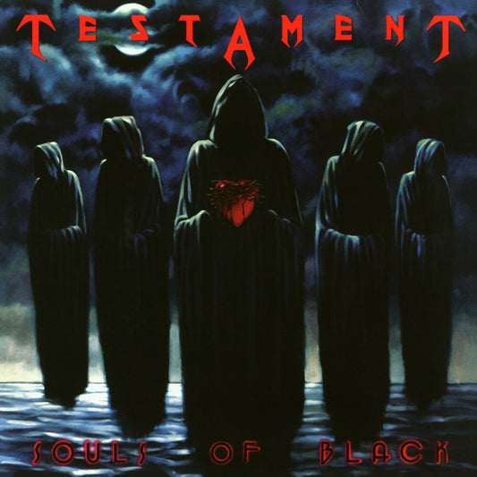 the album cover for Testament - Souls Of Black