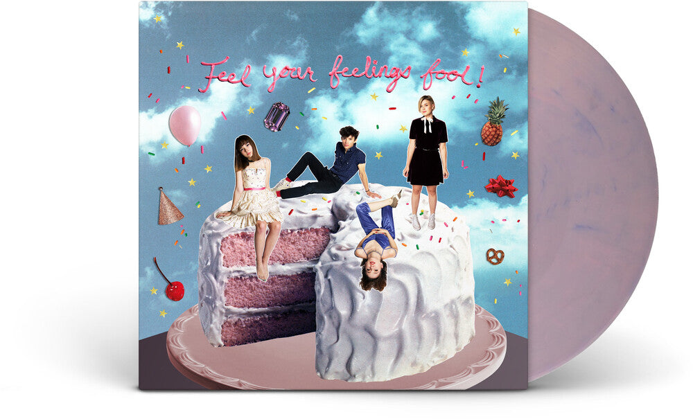 Regrettes - Feel Your Feelings Fool (Blue) [Colored Vinyl] (Pnk) Vinyl Record