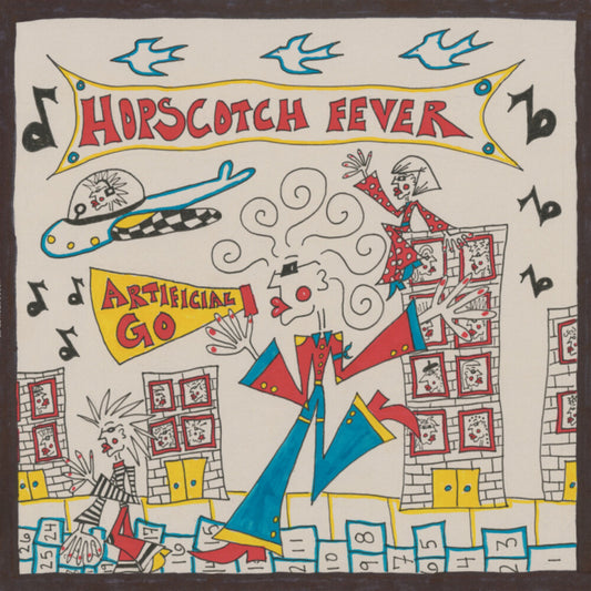 Artificial Go - Hopscotch Fever [Colored Vinyl] (Red) Vinyl Record