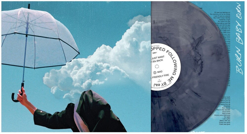 When The Rain Stopped Following Me (Blue) [Colored Vinyl] Vinyl Record