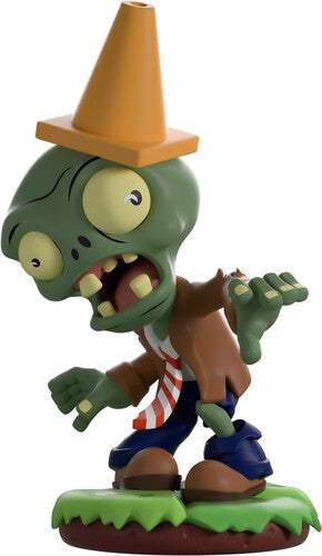 Youtooz - Plants Vs Zombies Conehead Vinyl Figure - Youtooz - Plants Vs Zombies Conehead Vinyl Figure - Collectibles