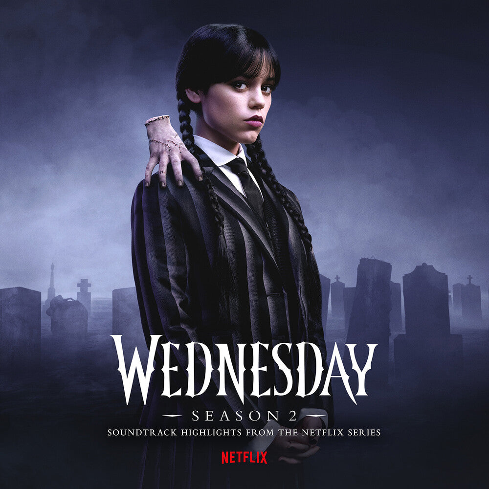 Wednesday Addams / Nevermore Academy Orchestra - Wednesday: Season 2 (Original Soundtrack From the Netflix Series) [Purple and Black Blended Transparent Vinyl] Vinyl Record