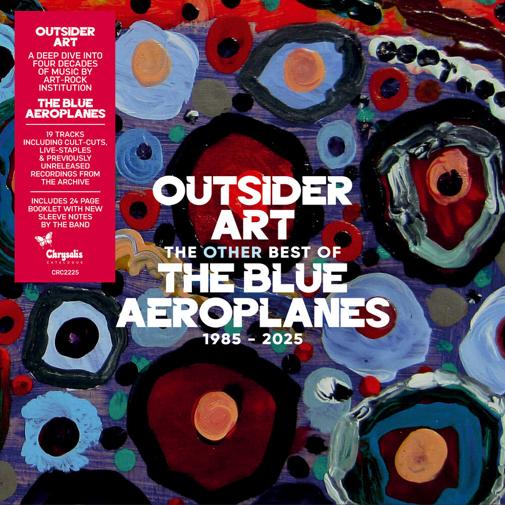 the album cover for Blue Aeroplanes - Outsider Art - Other Best Of Blue Aeroplanes