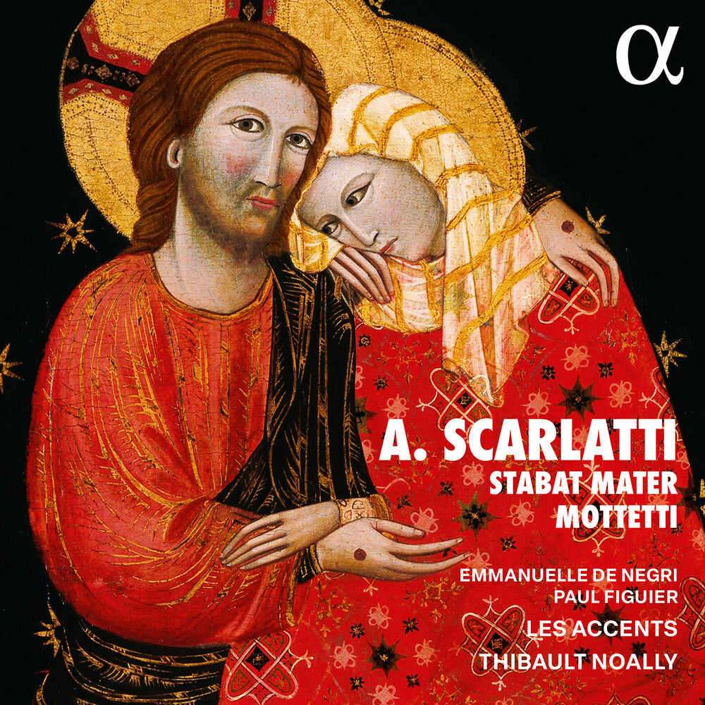 the album cover for Emmanuelle De Negri - Scarlatti: Stabat Mater & Mottetti