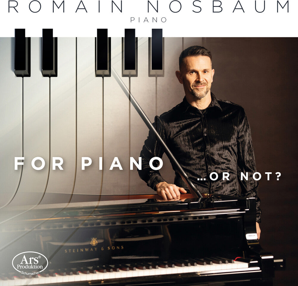 the album cover for Romain Nosbaum - For Pno ... Or Not?