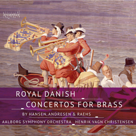 the album cover for Aalborg Symphony Orchestra - Royal Danish Brass Cons