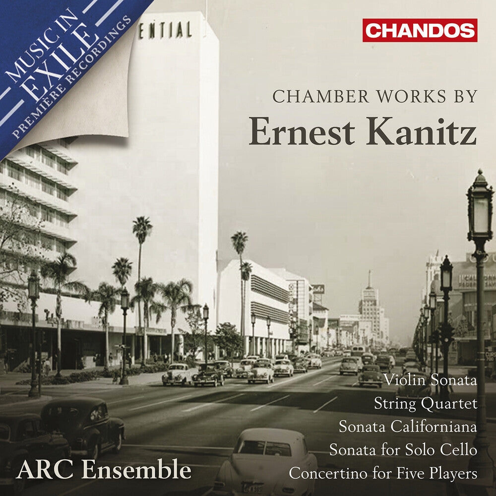 the album cover for ARC Ensemble - Chamber Works By Ernest Kanitz