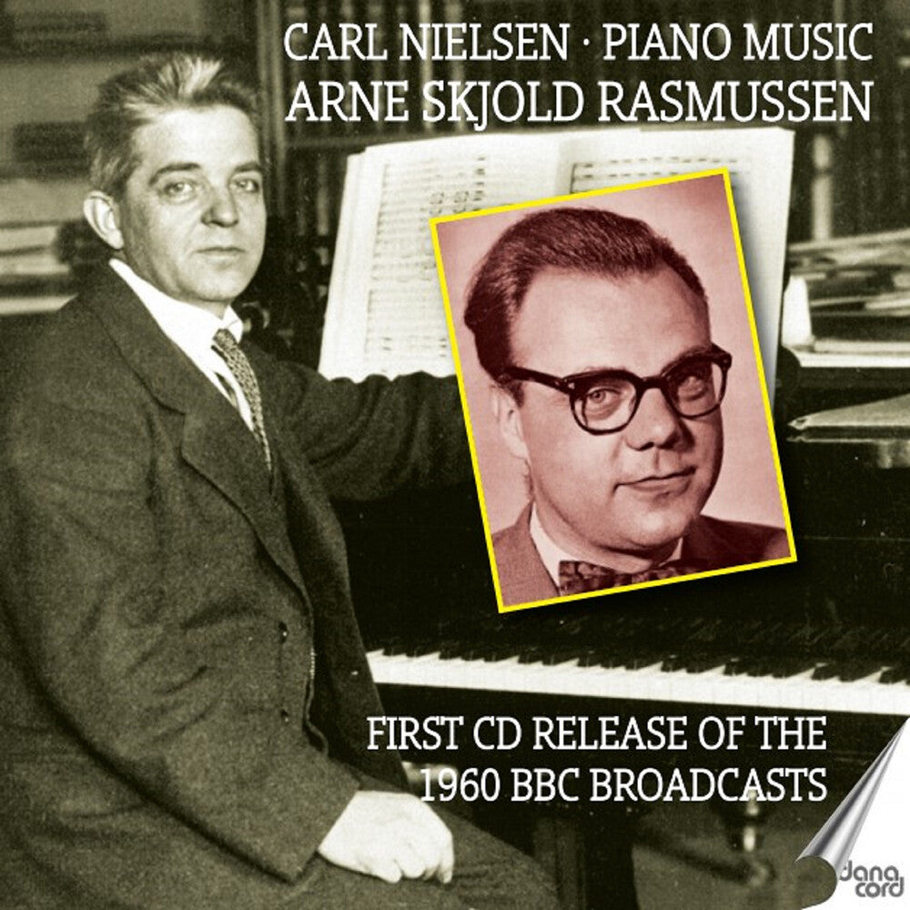 the album cover for Arne Skjold - Carl Nielsen: Pno Music - Arne Skjold Rasmussen