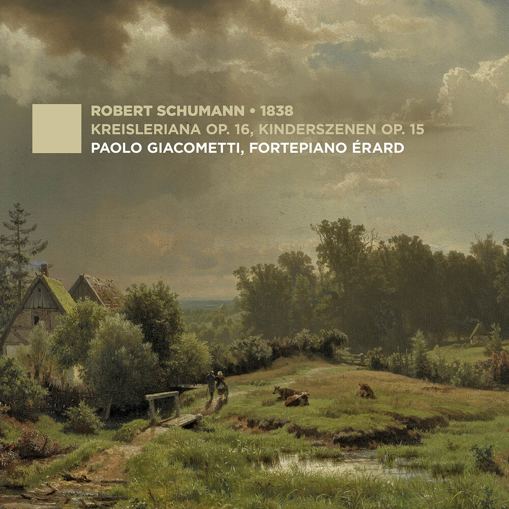 the album cover for Paolo Giacometti - Schumann 1838