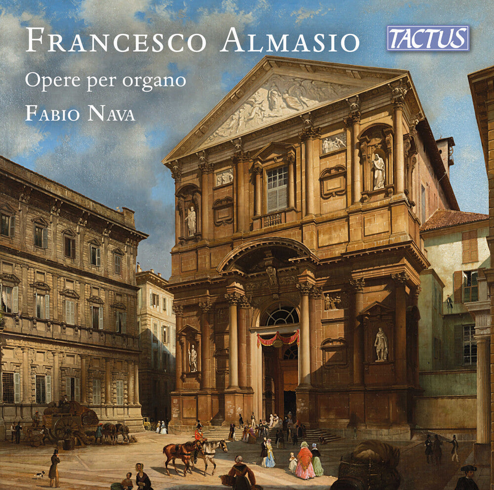 the album cover for Fabio Nava - Almasio: Organ Works
