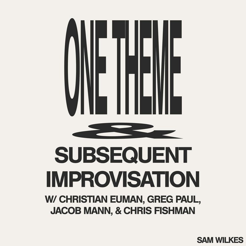 One Theme Subsequent Improvisation [LP] Vinyl Record