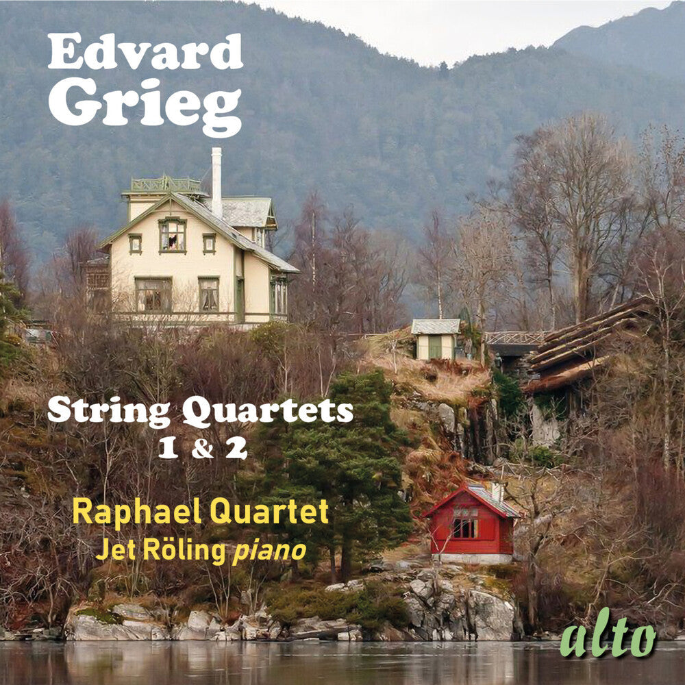 Edvard Grieg: String Quartets Nos. 1 & 2 Music CD