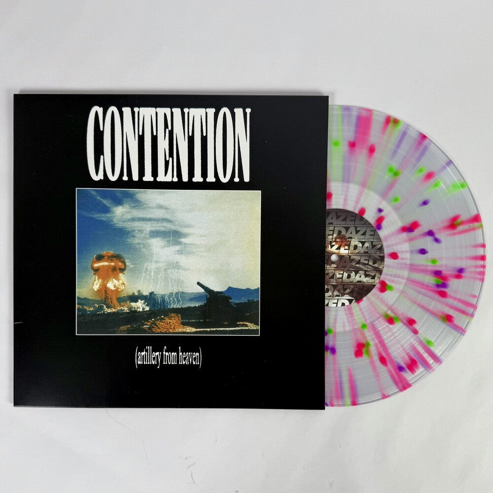 Contention - Artillery From Heaven - Neon Splatter [Colored Vinyl] Vinyl Record