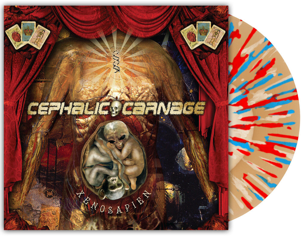Cephalic Carnage - Xenosapien [Color in Color with Splatter LP] Vinyl Record