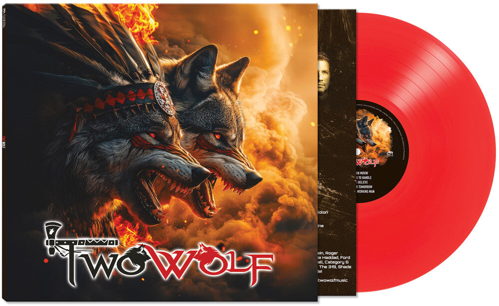 Two Wolf - Two Wolf [Colored Vinyl] [Limited Edition] (Red) Vinyl Record