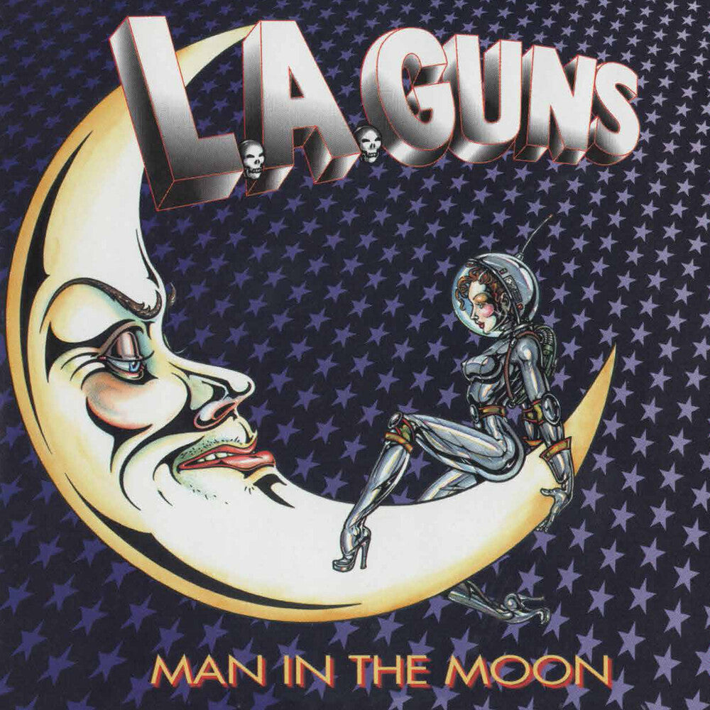 La Guns - Man In The Moon [Colored Vinyl] [Limited Edition] (Red) (Aniv) Vinyl Record
