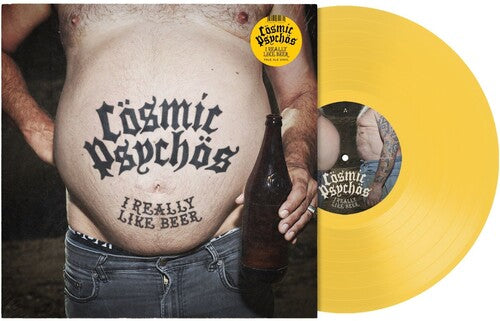 Cosmic Psychos - I Really Like Beer - Pale Ale Yellow - Vinyl Record