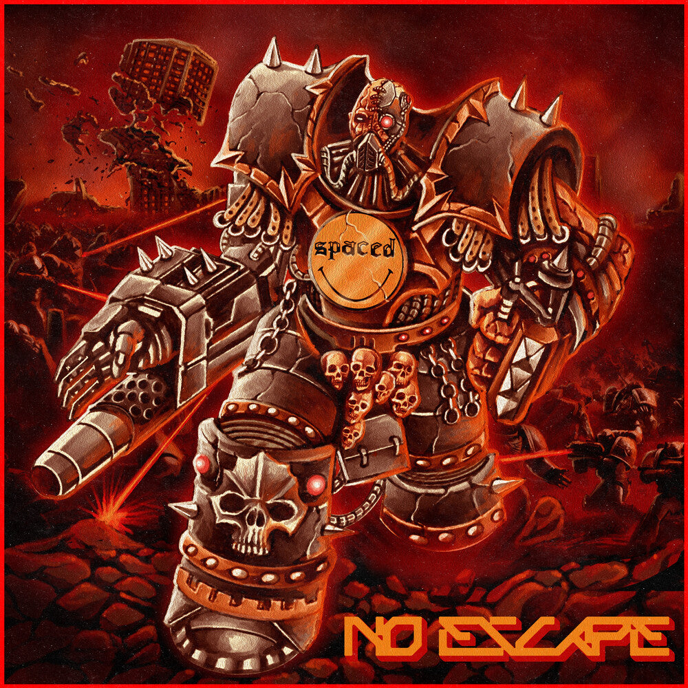Spaced - No Escape [Indie Exclusive Coke Bottle / Oxblood w/ Black splatter LP] Vinyl Record