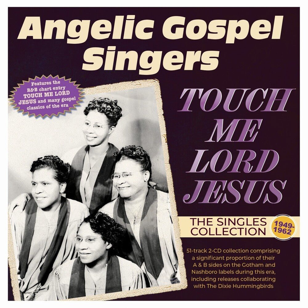 Touch Me Lord Jesus: The Singles Collection 1949 Music CD