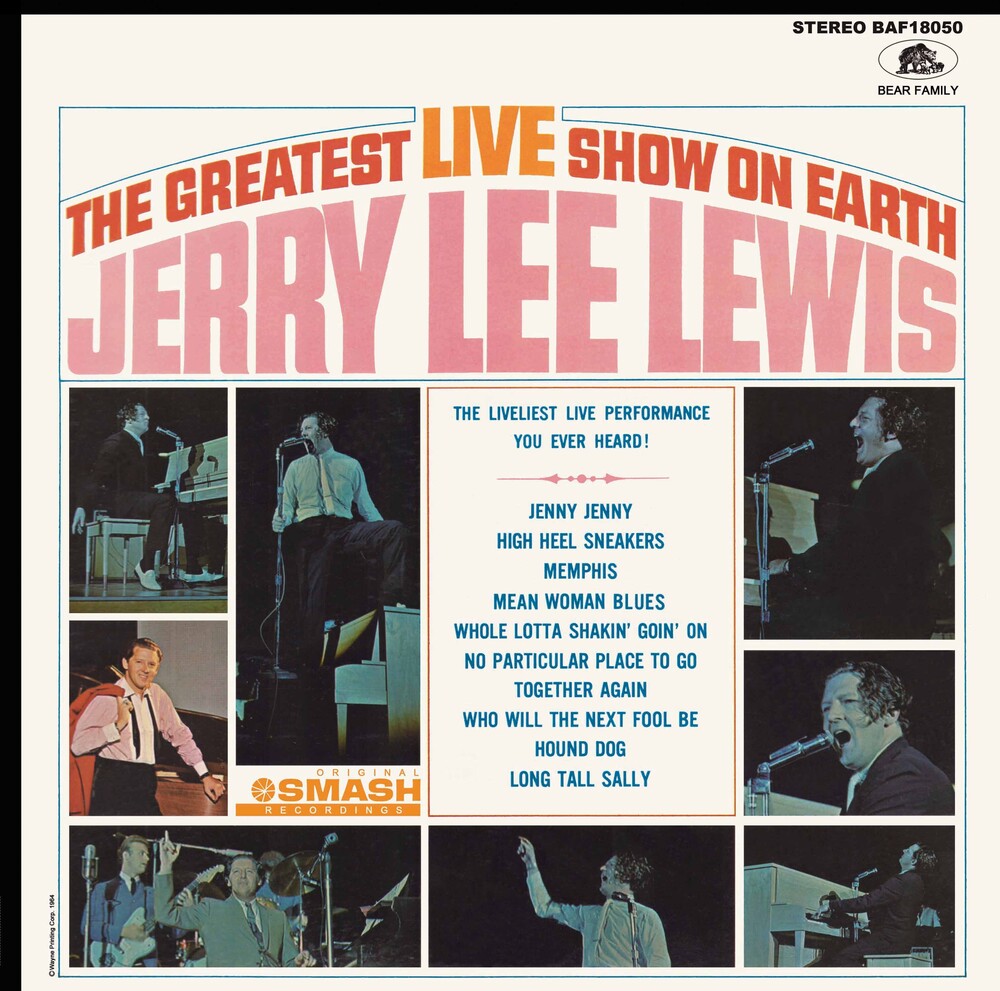 Greatest Live Show On Earth [LP] Vinyl Record