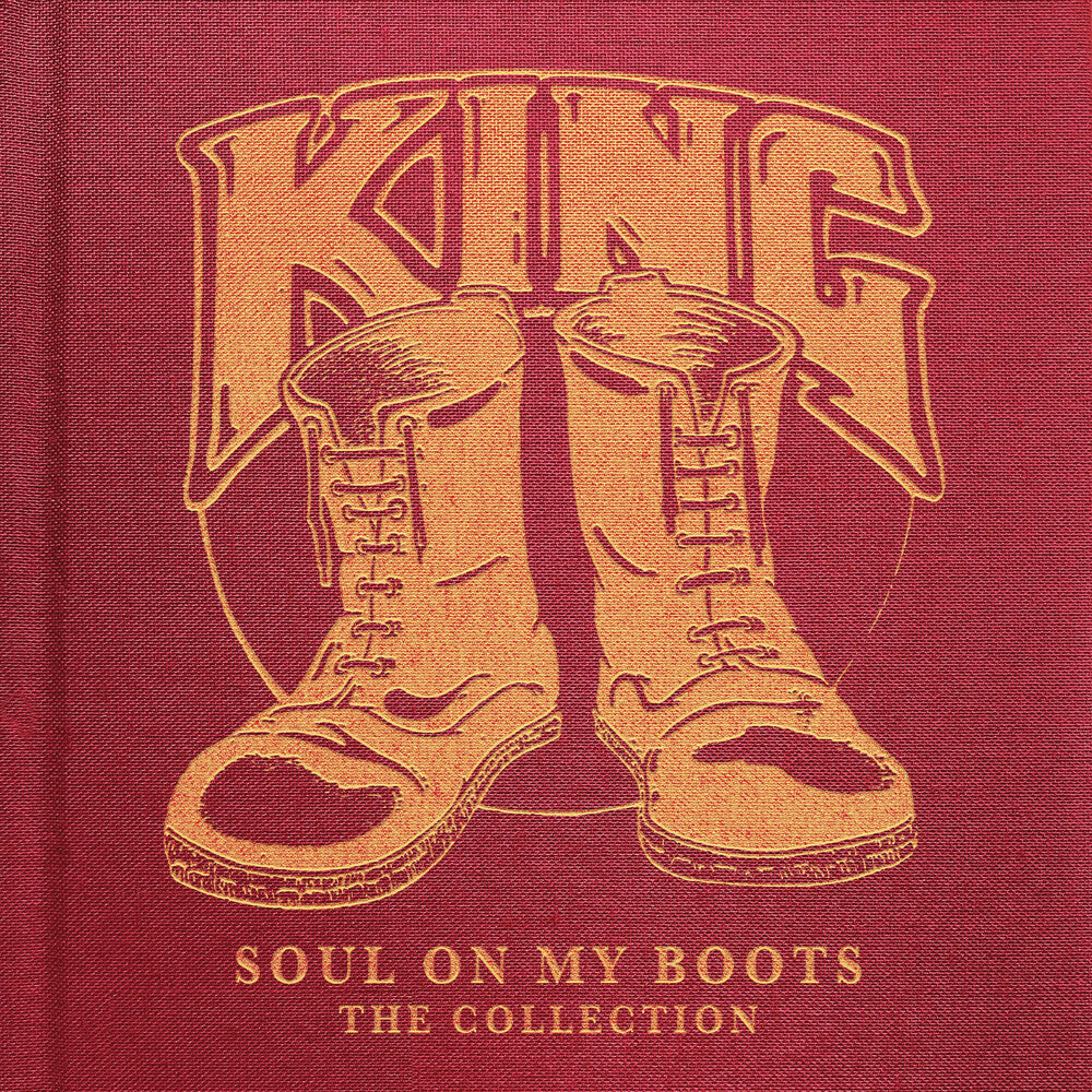 the album cover for King - Soul On My Boots: The Collection (Box) (Uk)