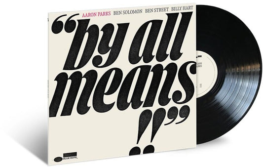 Aaron Parks - By All Means [LP] Vinyl Record