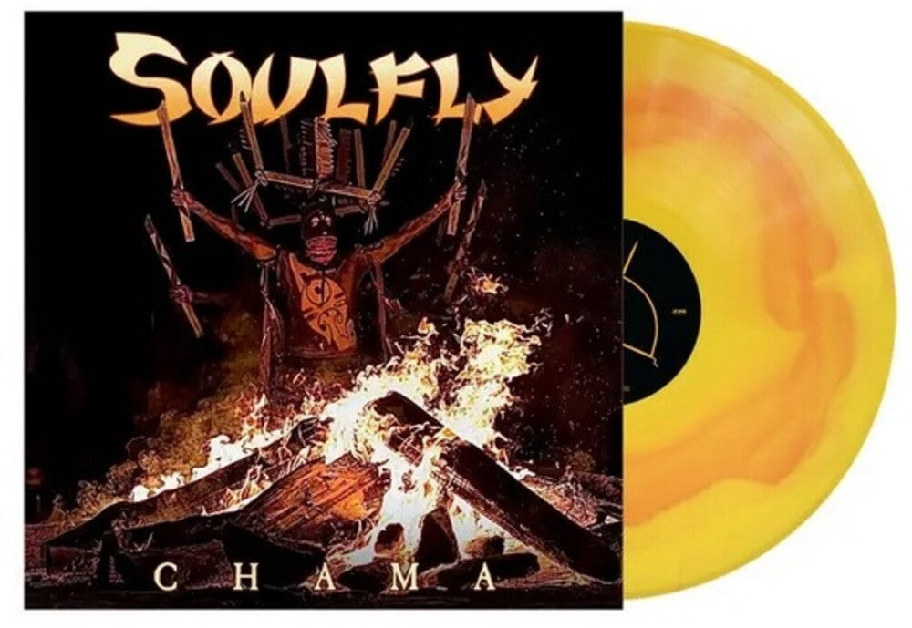 Soulfly - Chama [Yellow Orange Colored Vinyl] Vinyl Record
