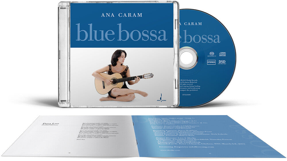 the album cover for Ana Caram - Blue Bossa (Hybr)