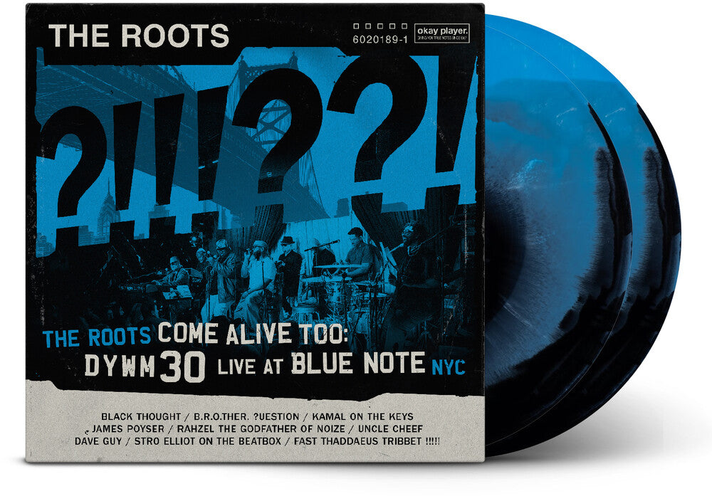 The Roots - The Roots Come Alive Too: DYWM30 Live at Blue Note NYC! -  [2LP Blue & Black - A Side B Side effect] Vinyl Record
