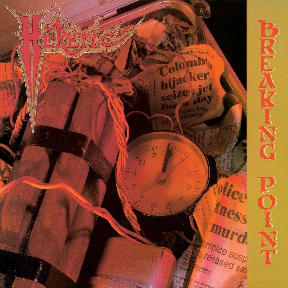 the album cover for Heretic - Breaking Point [Reissue]