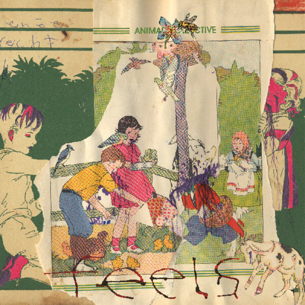 Animal Collective - Feels [Clear Vinyl] [Deluxe] (Purp) (Aniv) [Download Included] Vinyl Record