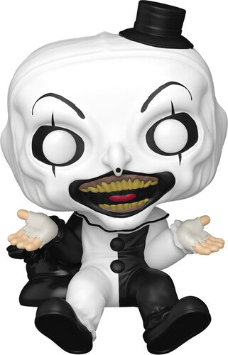 Pop Movies Terrifier Mhorror Sitters - Pop Horror Sitters Terrifier Art The Clown Sit - Collectibles