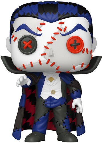 Pop Movies Universal Monsters - Pop Universal Monsters S5 Dracula Patchwork - Collectibles