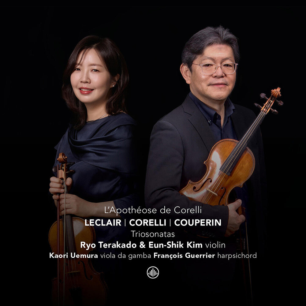 the album cover for Eun Kim -Shik - L'apotheose De Corelli - Triosonatas