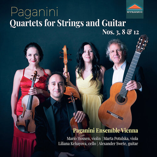Paganini Ensemble Vienna - Nicolo Paganini: Qrts For Strsand Guitar Nos. 3 Op - Music CD