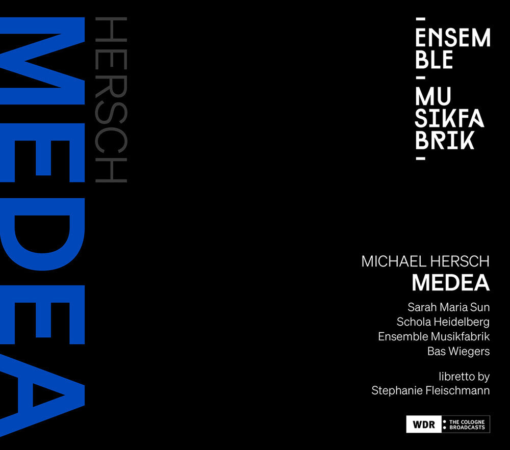 the album cover for Sarah Maria Sun - Michael Hersch: Medea